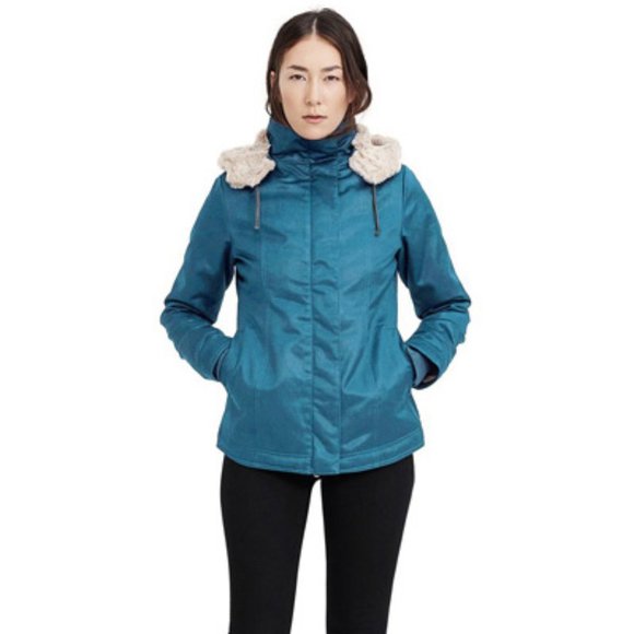Ladies' Classic Hoodlamb Ocean Blue L (LCH2) LAST ONE - Picture 1 of 12